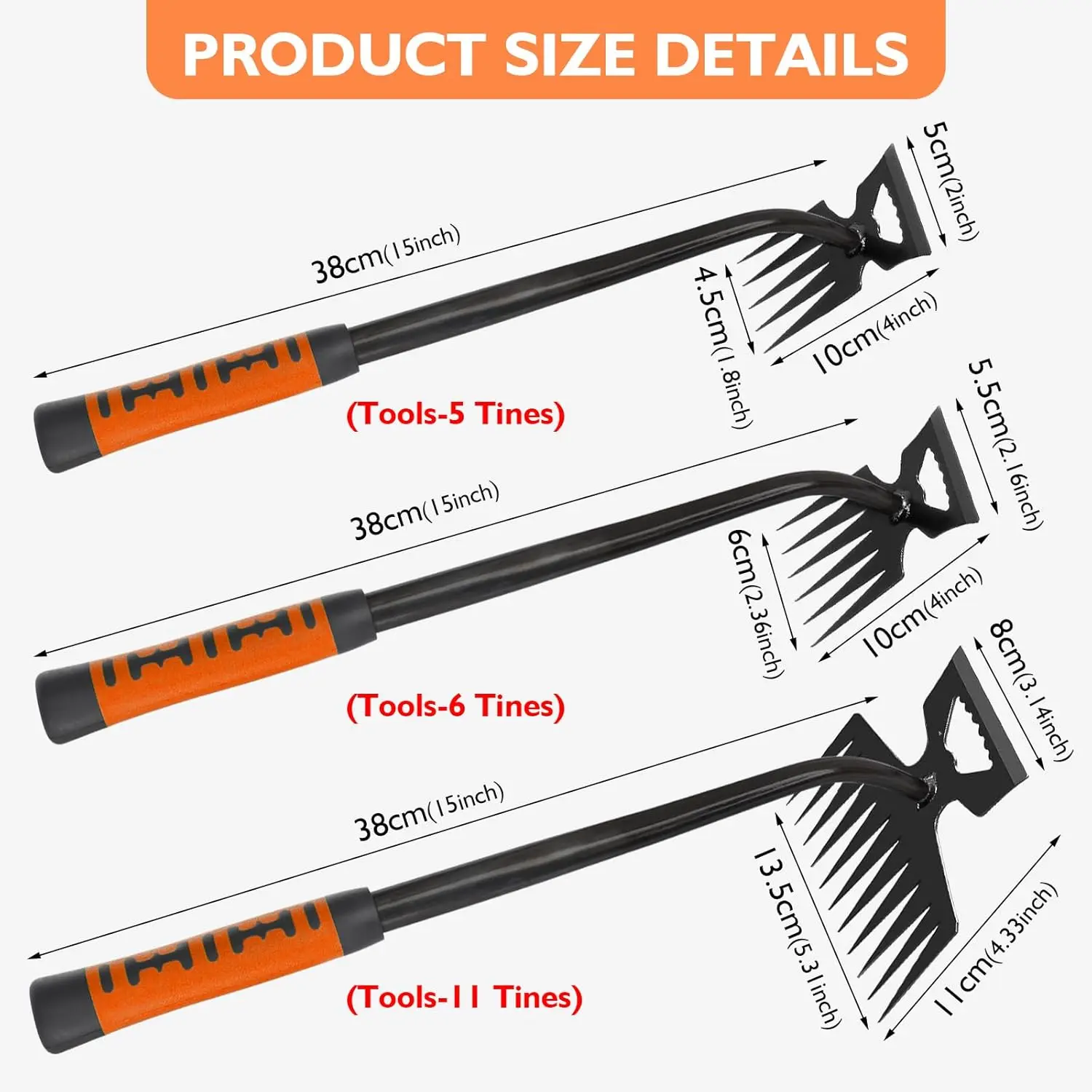2025 new weeding tool, multifunctional handheld weeding tool, portable garden weeding tool, weeding artifacts, yard and garden weeding tool (6 wooden pieces)