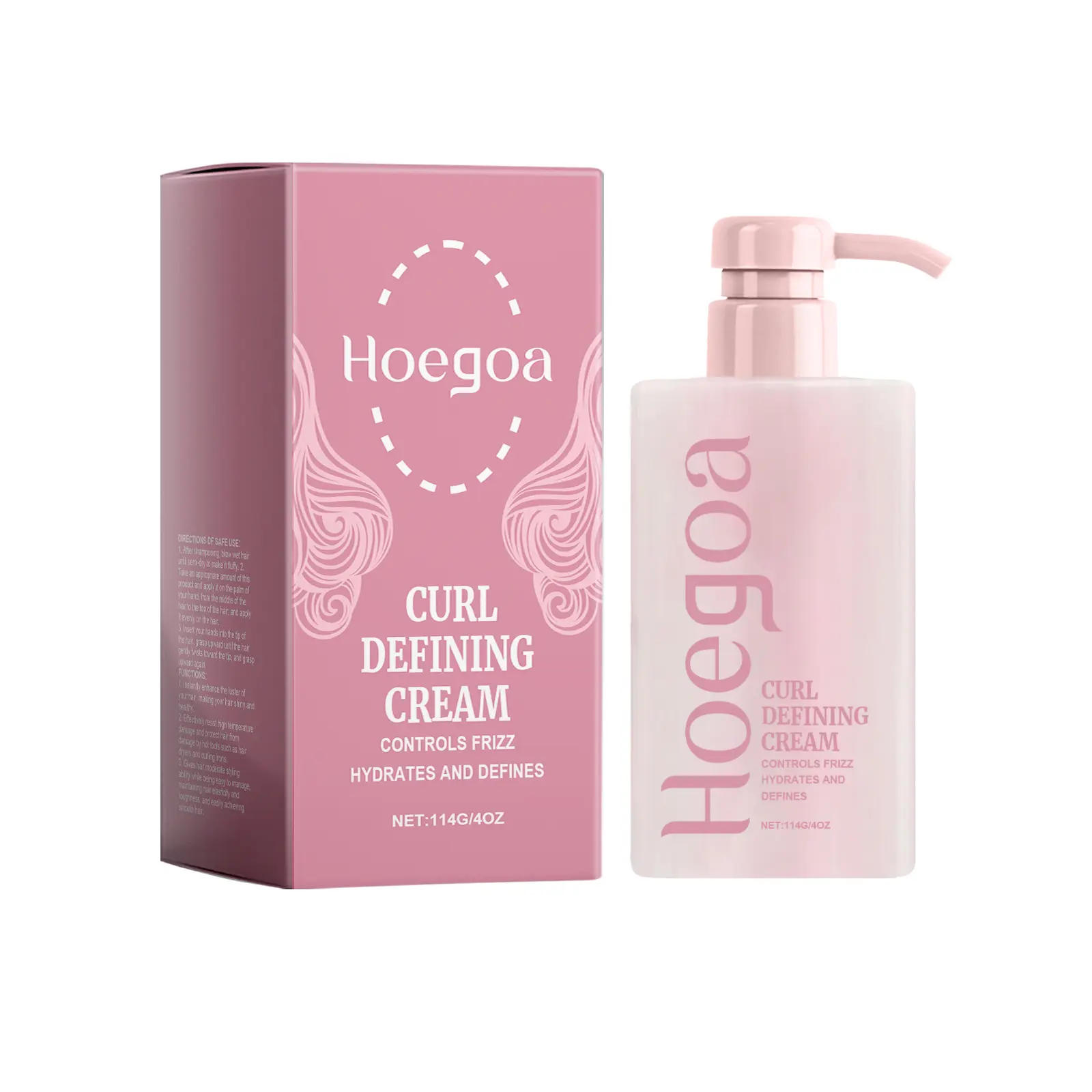 Curl Styling Cream, Bangs Curl Care Styling Cream With A Fluffy, Moisturizing Natural Shine
