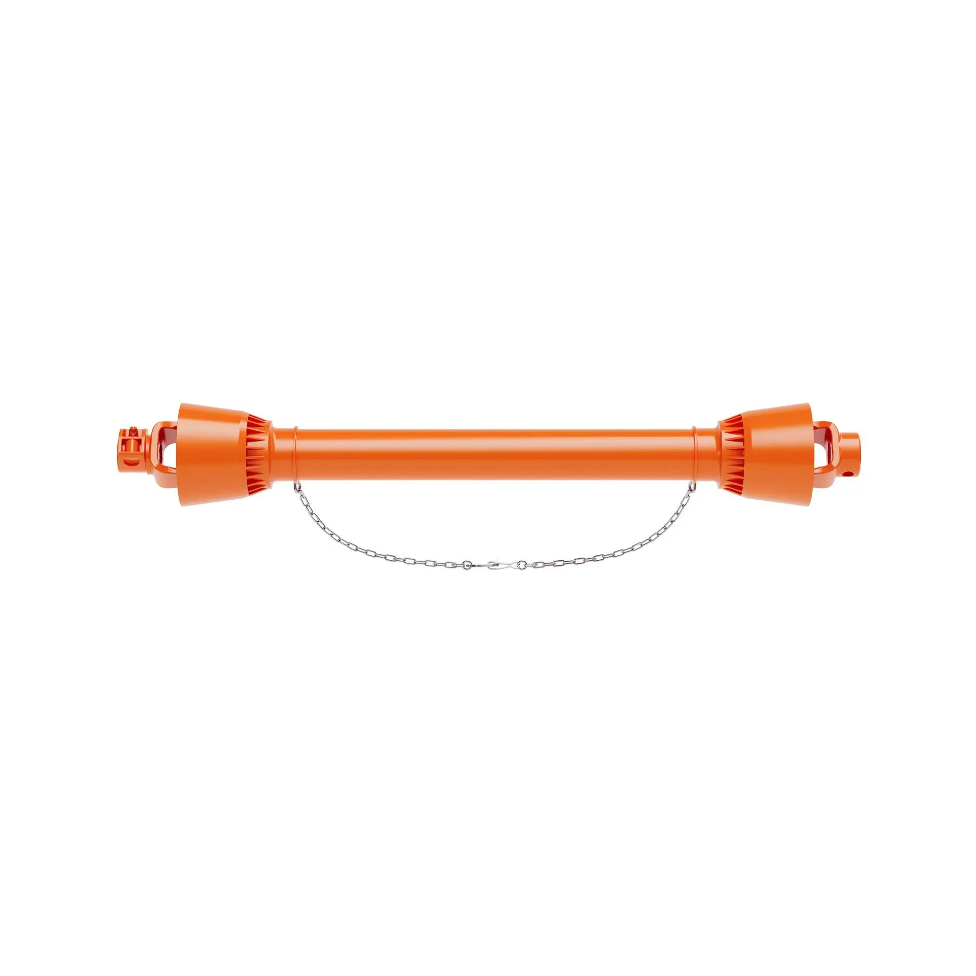 Garvee Heavy Duty Adjustable PTO Driveline Shaft for Tractor Attachments - 39"-55" Telescopic, 1-3/8" 6-Curve with Round End - For Brush Hog, Finish Mower, Rotary Cutter, Agricultural Equipment -