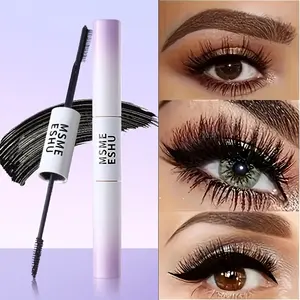 Includes a Complimentary Eyelash Curler; This Dual-Ended Mascara Features One Brush for Lengthening And Another for Curling, Providing Lift And Volume. It'S Long-Lasting, Waterproof, And Clump-Free, Making It User-Friendly for All Eye Makeup Styles