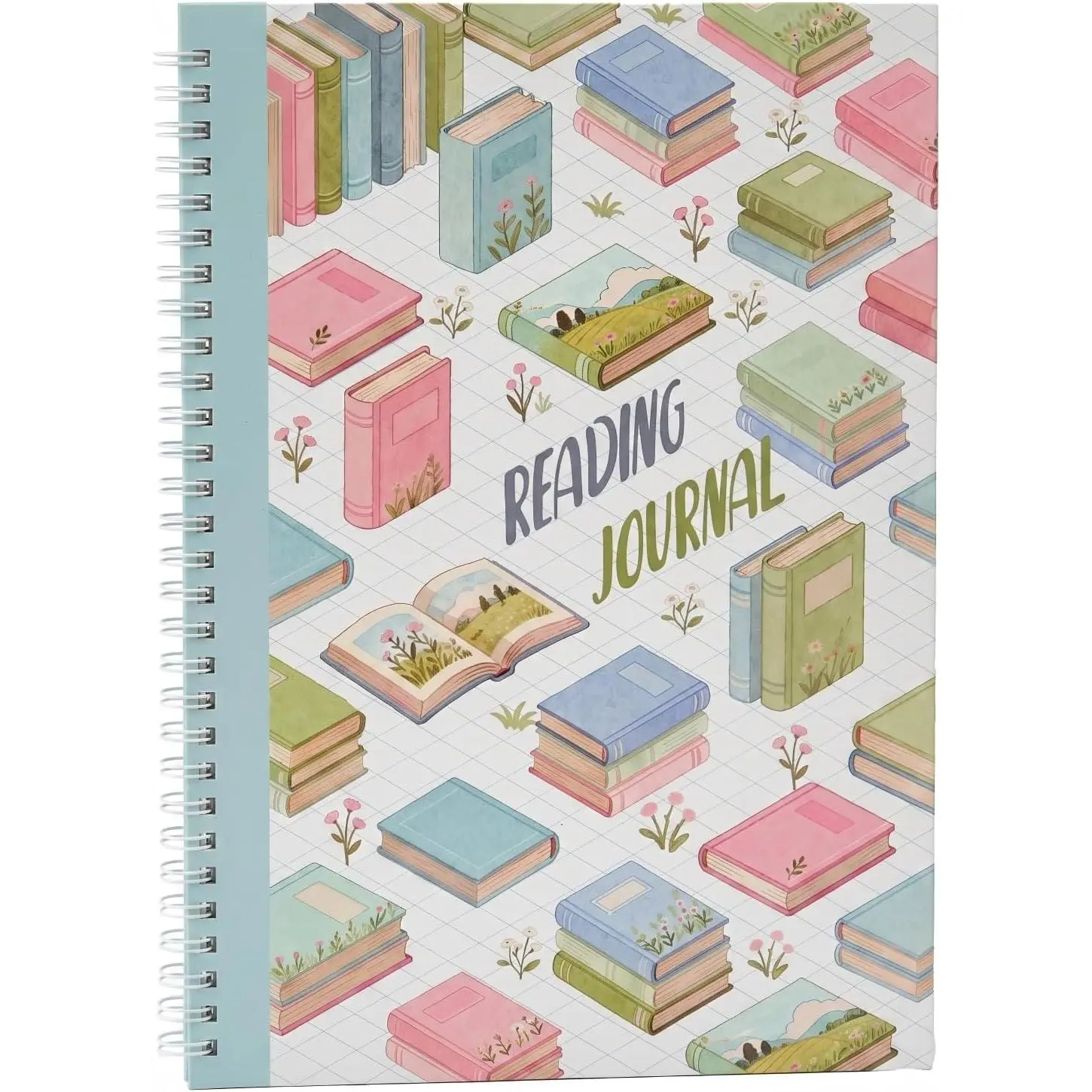 Reading Journal for Book Lovers, Hard Cover, Bookish  for Readers | 52  with Reading Log & Review Pages For Keeping Notes, Reading Gifts for Women
