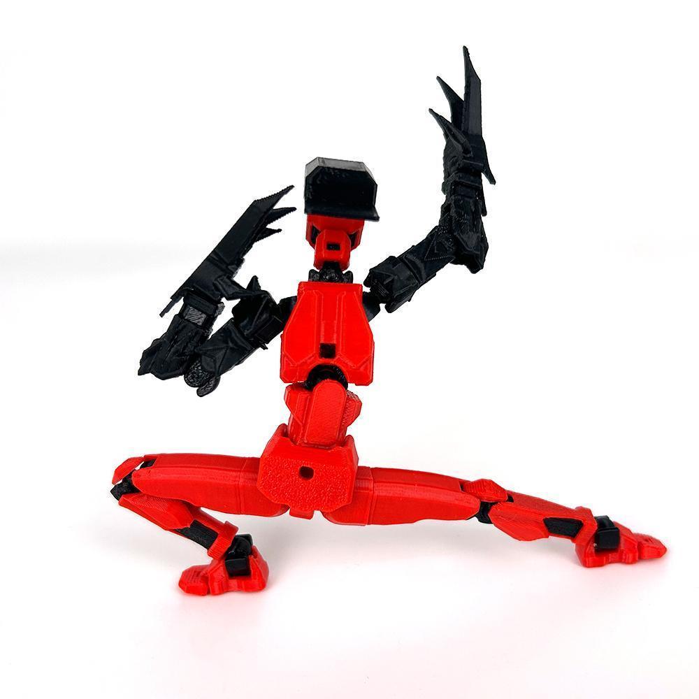 3D Printed Dummy Bloody Warrior Series Shf Toys Action Figures Anime Multi-Jointed Shapeshift Mannequin Model Without Base