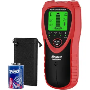 Stud Finder Wall Scanner with  Auto Calibration, 4-Mode Wall Stud Detector for Drywall,  Stud and Metal Detection with LCD Display, Center Finder for  TVs, Shelves and Pictures