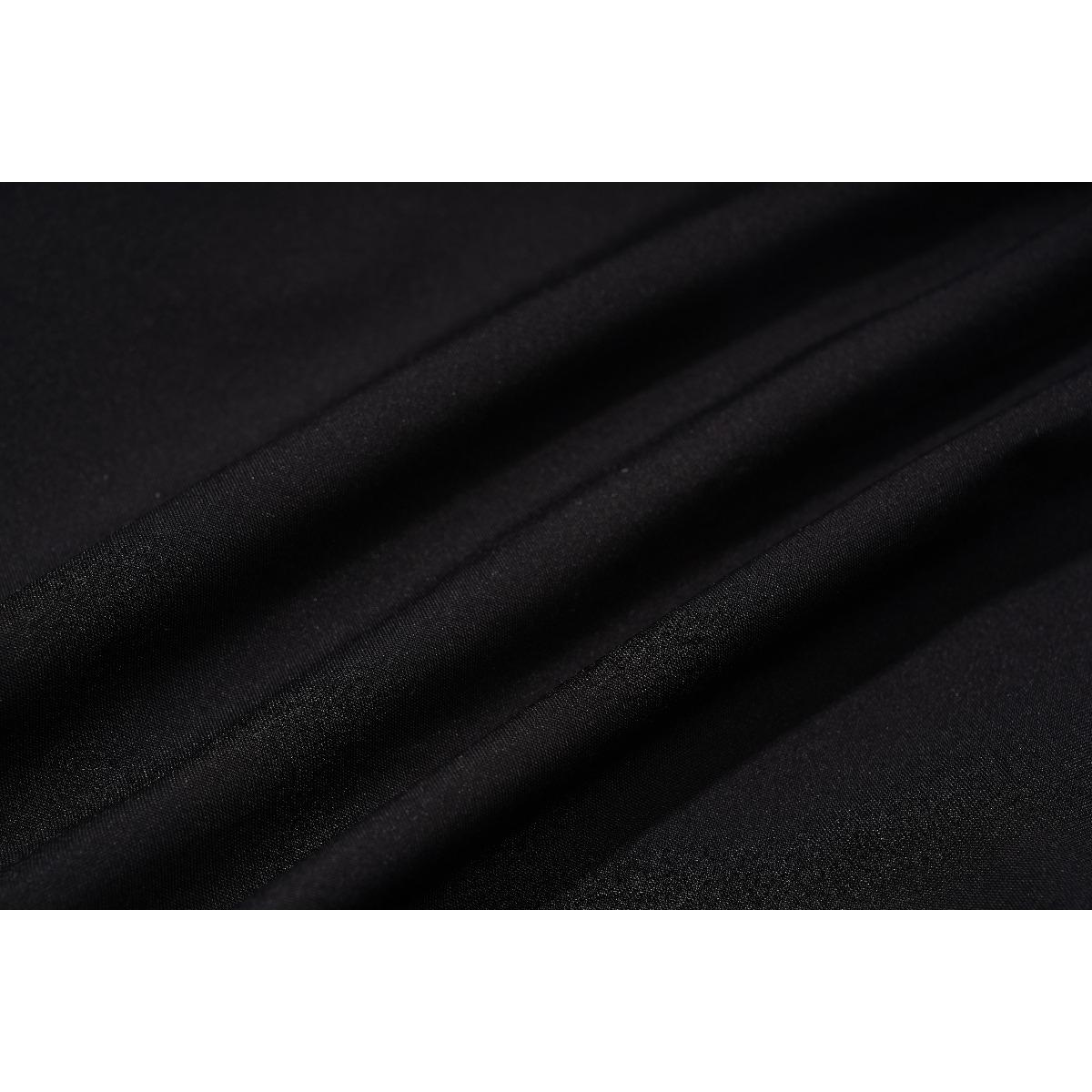 Greenish TCH trendy star studded black hooded casual jacket for both men and women, 2026 spring/summer