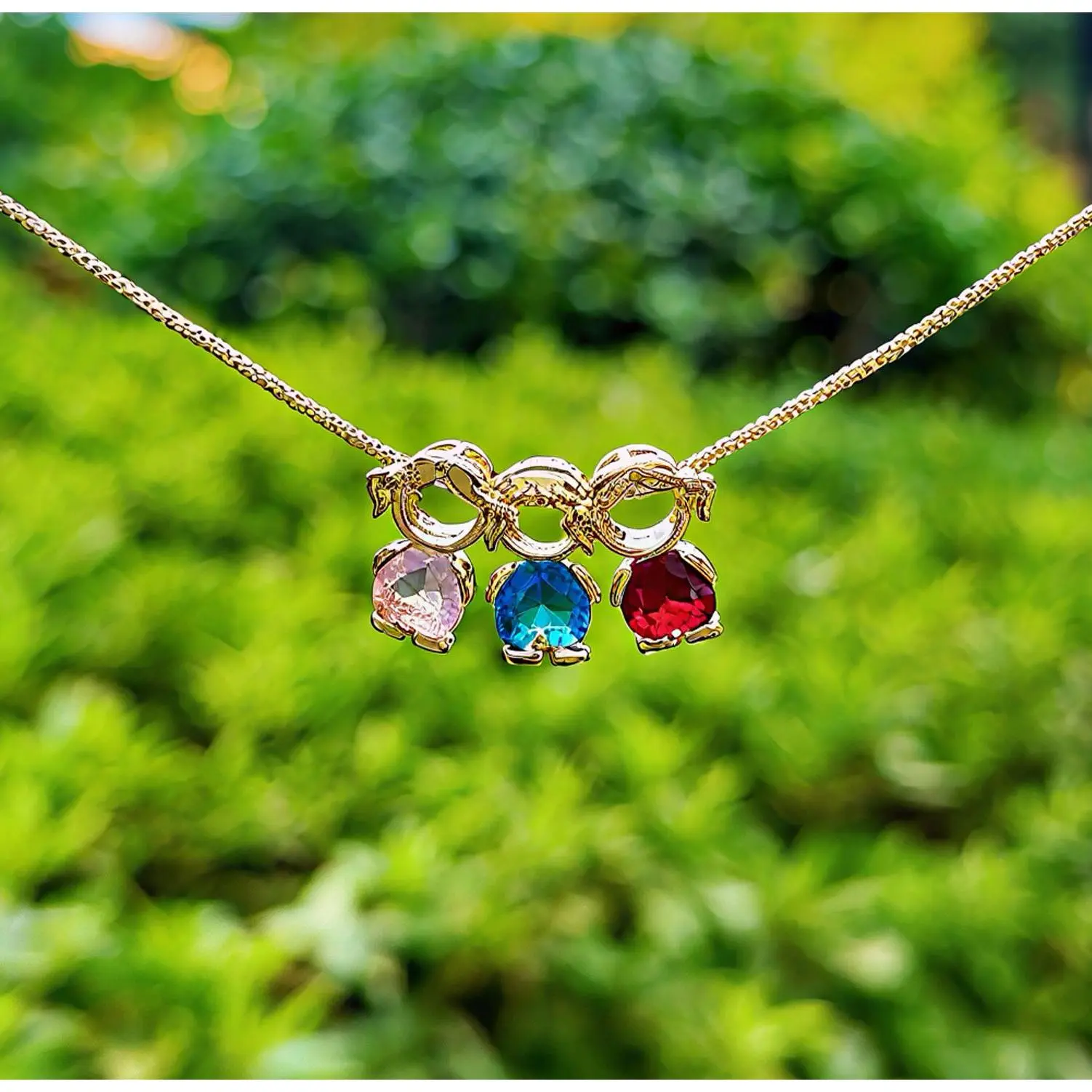 Heart Pendant Zircon Charm Jewelry - Handmade DIY Bracelet/Necklace with Copper Base, Cute Heart-Shaped Design, Perfect for Kids' Children's Day & Birthday Gift Ideas