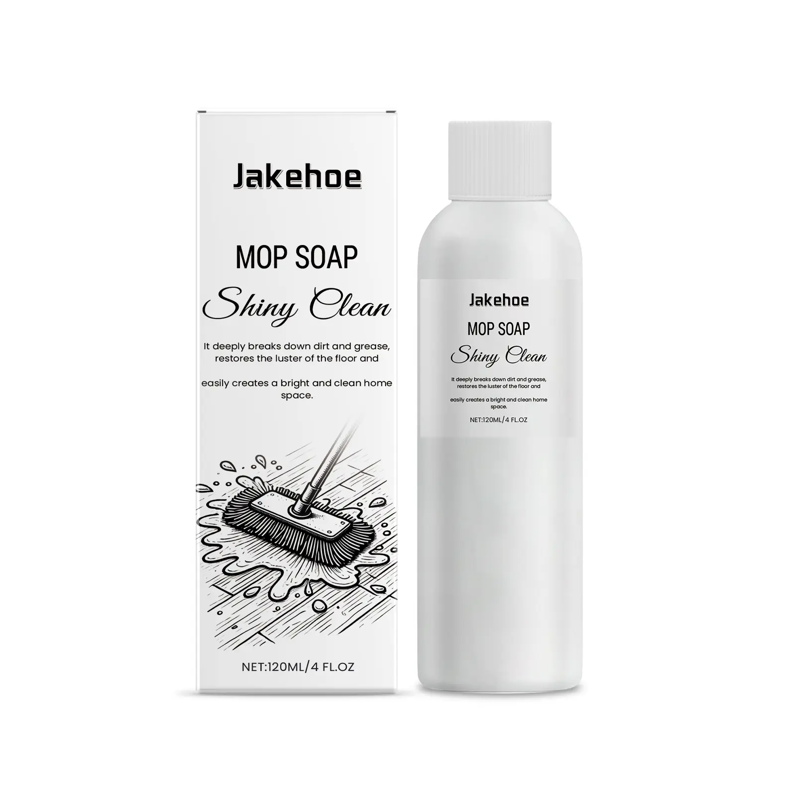 Jakehoe household items Mop Cleaner - Daily maintenance and renovation cleaner for cleaning stains on hardwood floors and tiles