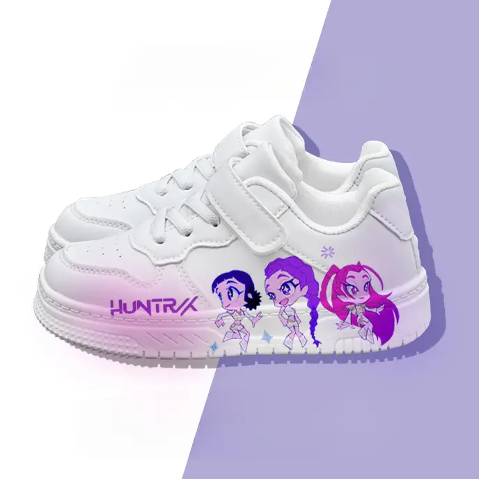 Pink Low‑Top Casual Sneakers for Kids Girls, Lightweight Breathable Adjustable Closure Shoes, Unisex No‑Strap Flexible Comfort Footwear for School and Outdoor Sports