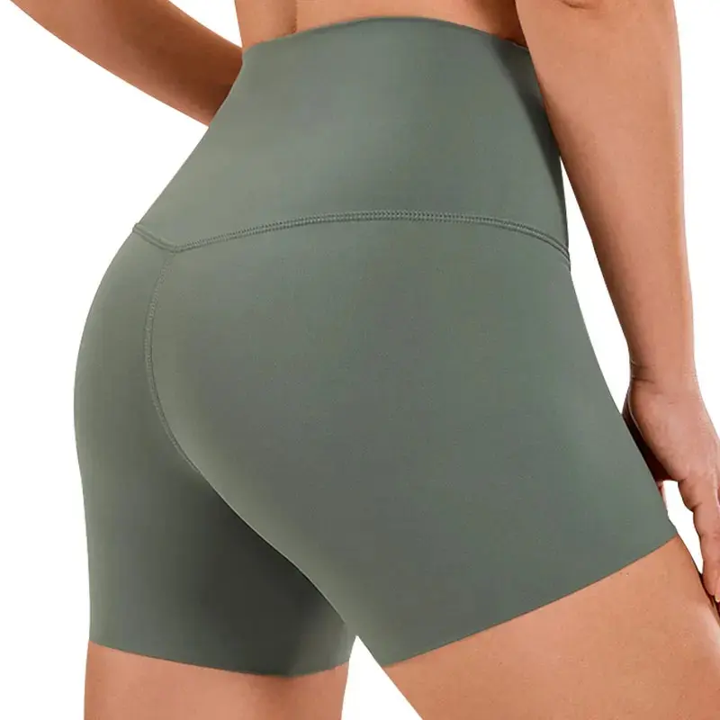 2024 Newest Yoga Shorts Women Waisted and Hip Lifting Shark Pants With Elastic Wide Waistband Base Workout Shorts,back,pocket,,cycling,,2-in-1,footy,huipil