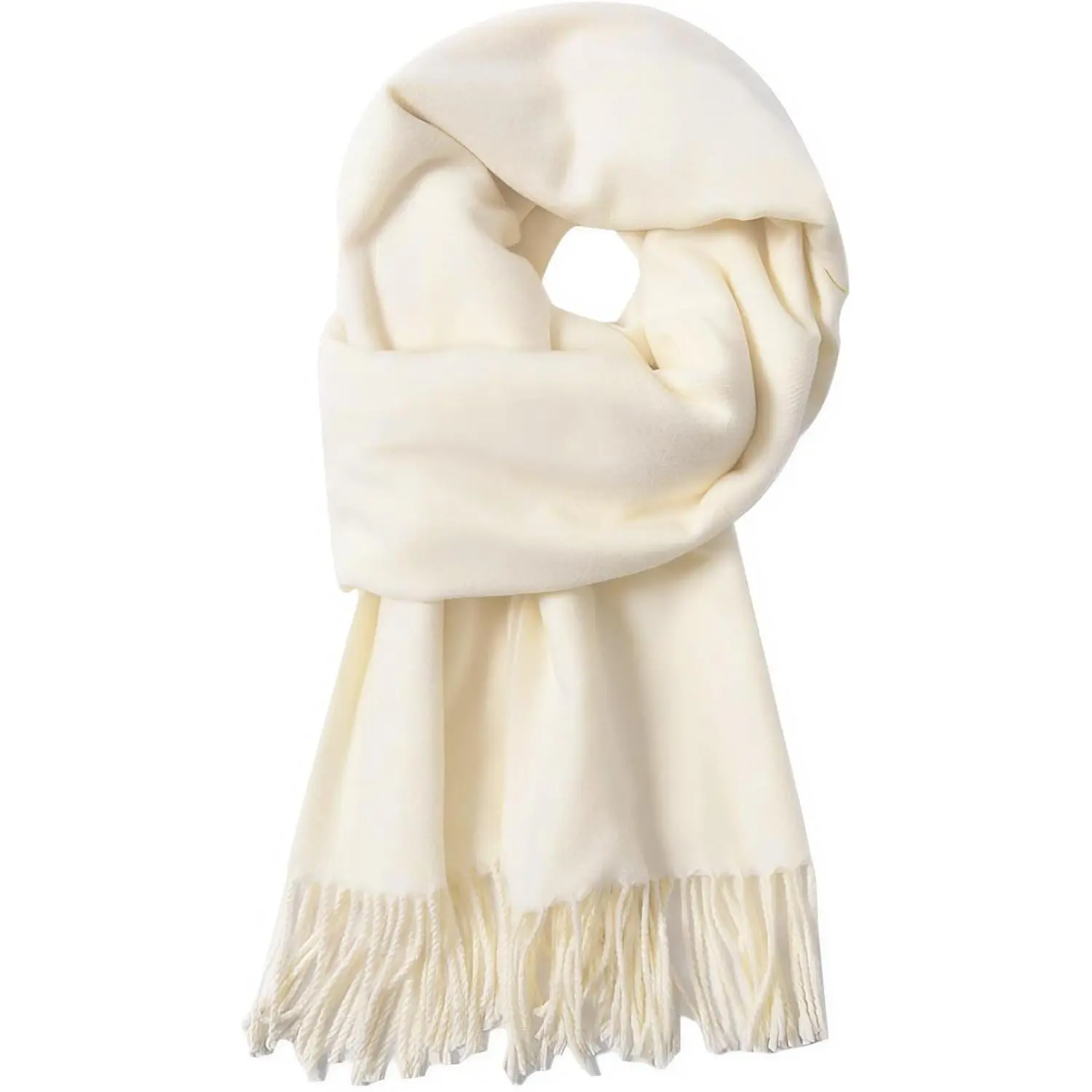 Winter Scarf for Women Men Cold Weather - Soft Warm Shawls Scarves with Tassels(78.7''*26.8'')