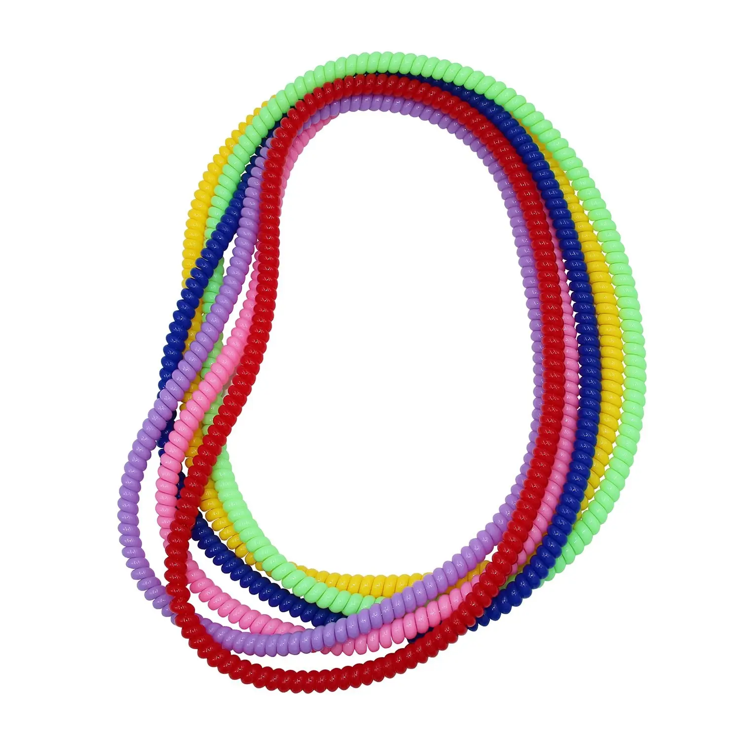 6 Pack Sensory Chew Necklaces for Boys Girls - Oral Motor Aids Chewing Toys for Kids with Autism ADHD SPD, Reduce Fidgeting Chewy Necklaces for Baby Kids Chewers