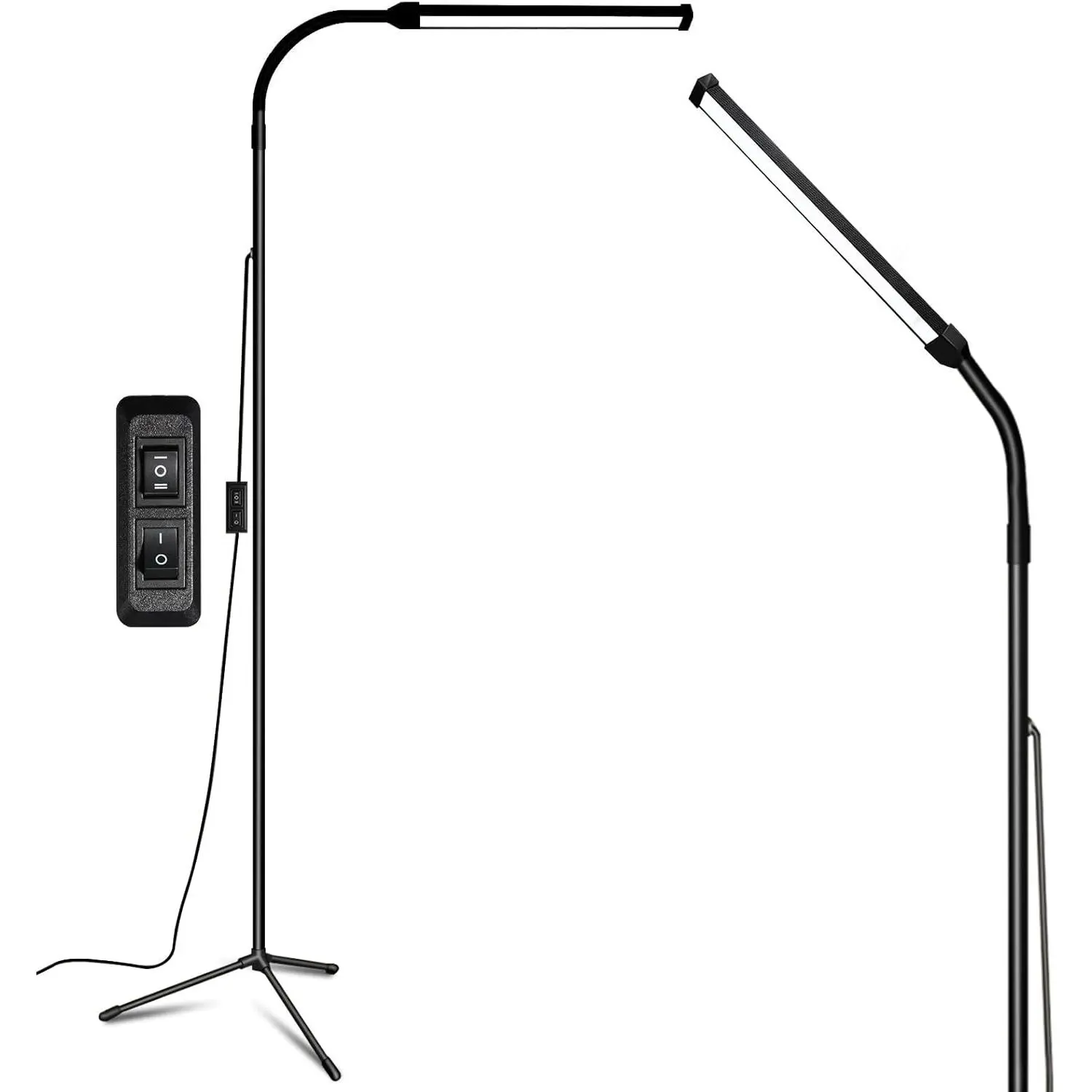 Led Floor Lamp for Eyelash Extensions, Standing Light for Office, Brightness for Tattoo & Eye Care, Reading Lamp for Bedroom, Makeup Light