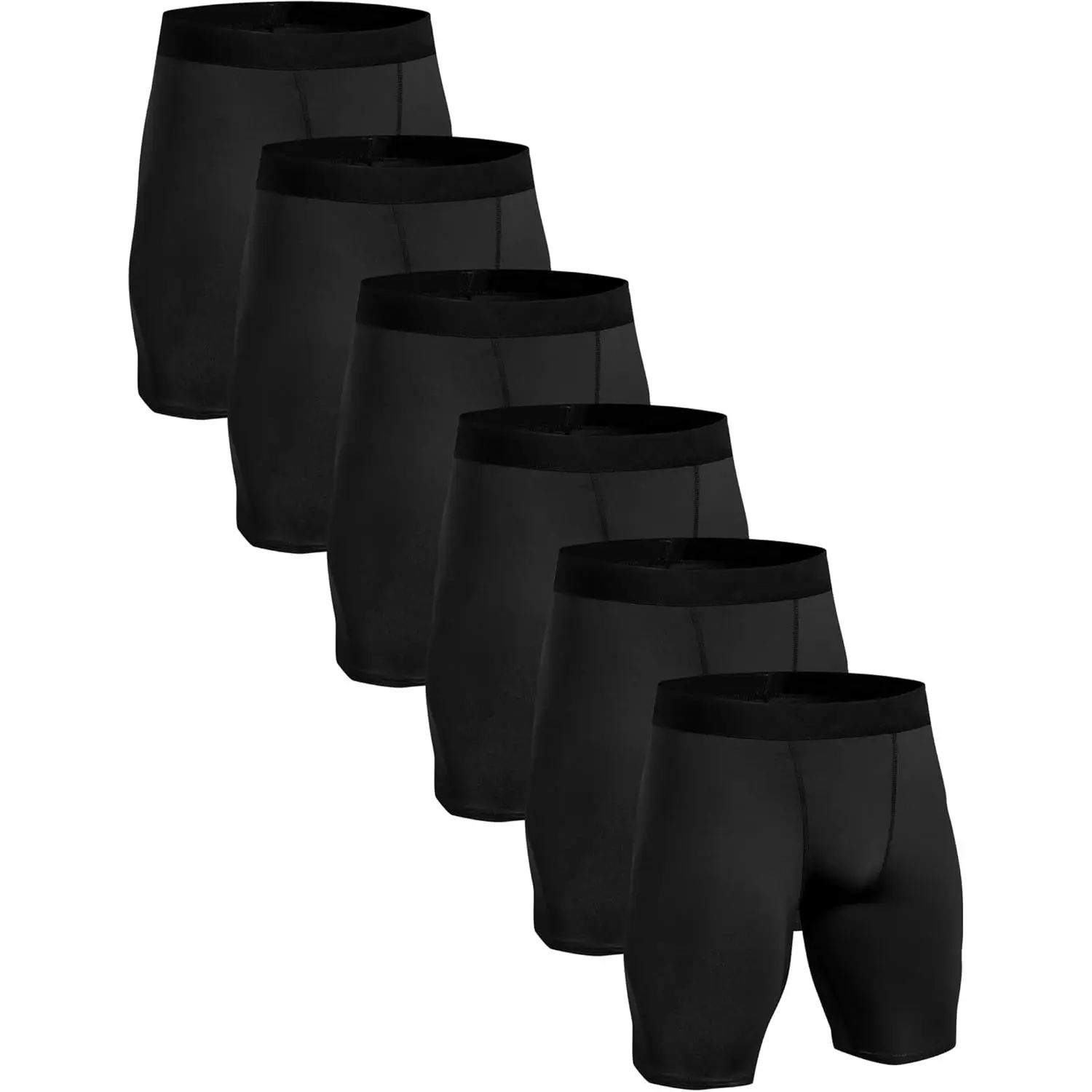 HovSiyla Compression Shorts Men Performance Sports Workout Athletic Running Underwear Shorts Spandex