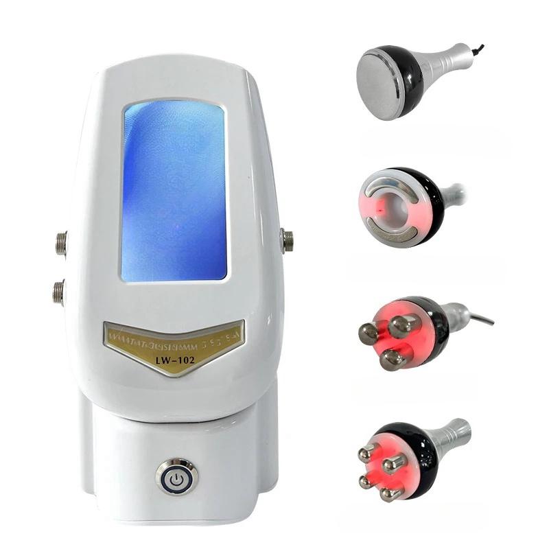 4-in-1 multifunctional beauty machine, facial beauty device, full body massager SPA, multifunctional 4-in-1 body shaping massager, multifunctional facial care beauty device, with thermoplastic elastomer, plug-in operation 110-130V, American plug, face, ar