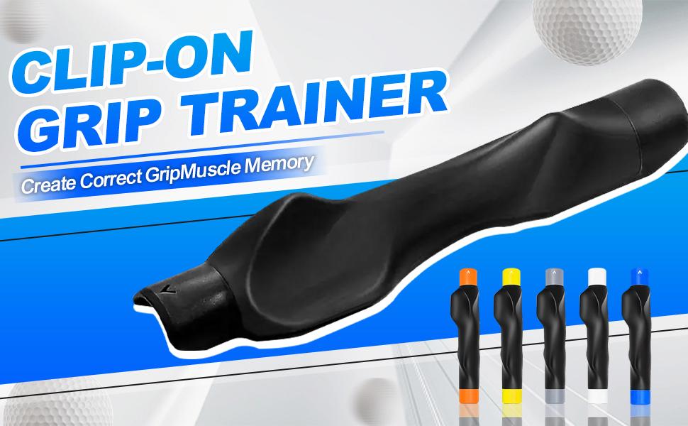 Golf Grip Trainer, Golf Club Grip, Golf Grip Training Aid, Helps Improve and Train Correct Hand Position (Right Hand )
