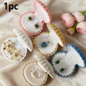 Velvet Jewelry Box for Pendants, Earrings, Necklaces, Perfect for Mother's Day, Wedding, Birthday Surprise, Party Decoration