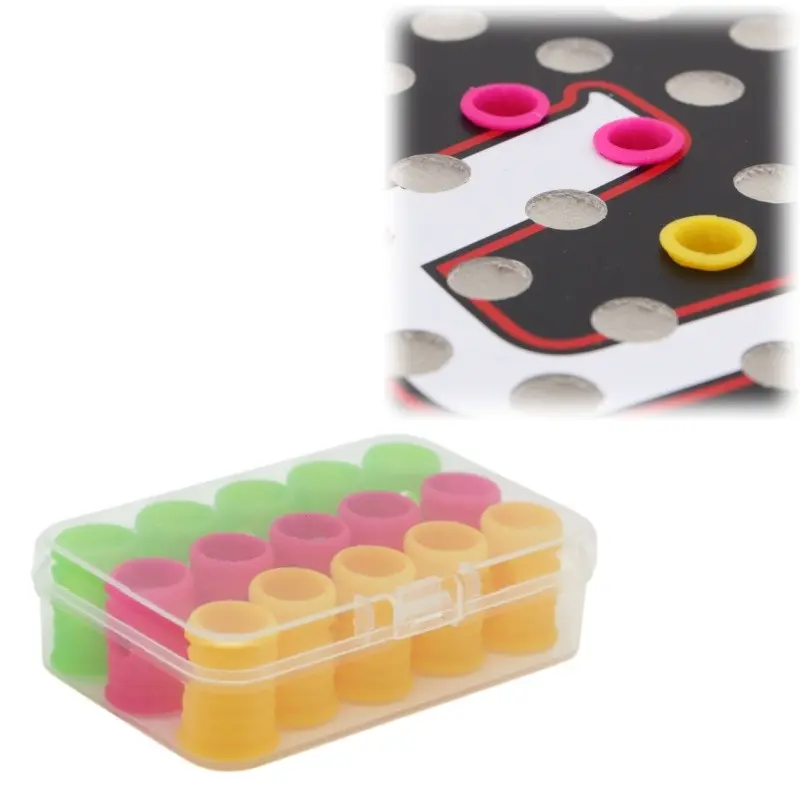 15pcs Padel Shock Absorbers Silicone Vibration Dampers for Padel Racquet Anti-Vibration Reduce Vibration Improve Hitting Control Multiple Color Options, Padel racket accessories, padel racket decorations