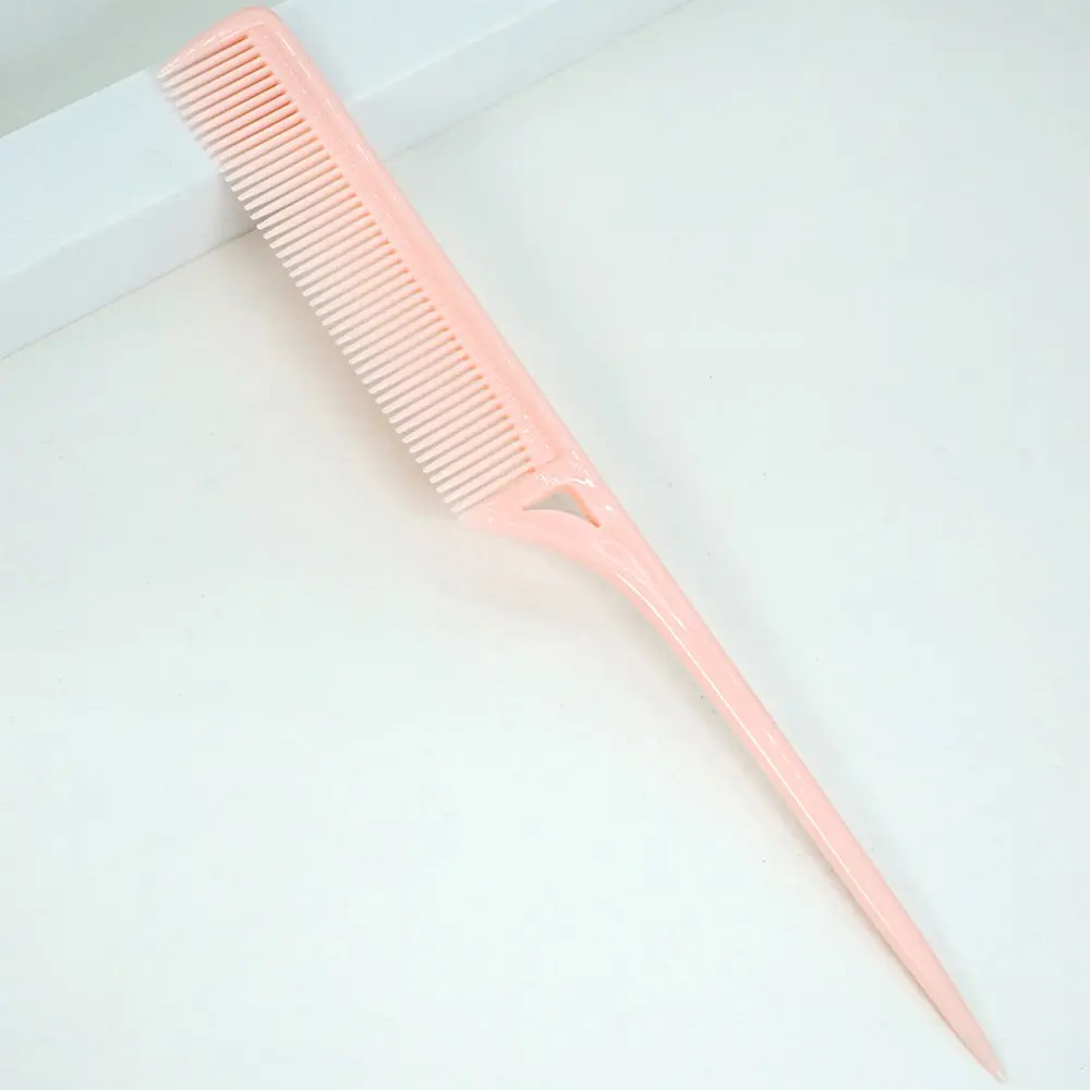 Soft Hollow Out Hair Comb, Dense Teeth Anti-Slip Sectional Brush, Anti-Static Dry Wet Use, Ideal for Salon Home Braiding Styling Tools