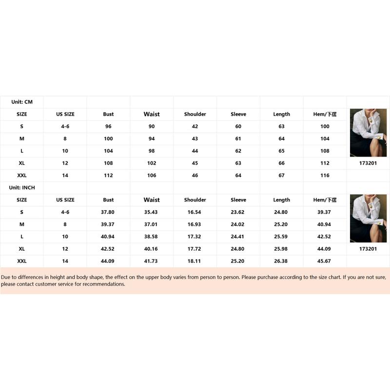 UOOZE Women's long-sleeved Slim Fit button-down solid color lapel shirt top, 100% cotton, embellished with gold buttons, suitable for multiple occasions all seasons blouses (One Size Up Recommended for C - Cup and Above) Casual cute fall outfits