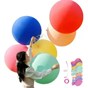 36 Inch Giant Balloons - Heavy Duty  Latex Balloons for Outdoor Party Decorations, Water Play, Wedding, Birthday - Extra Thick,  - 10 Pack
