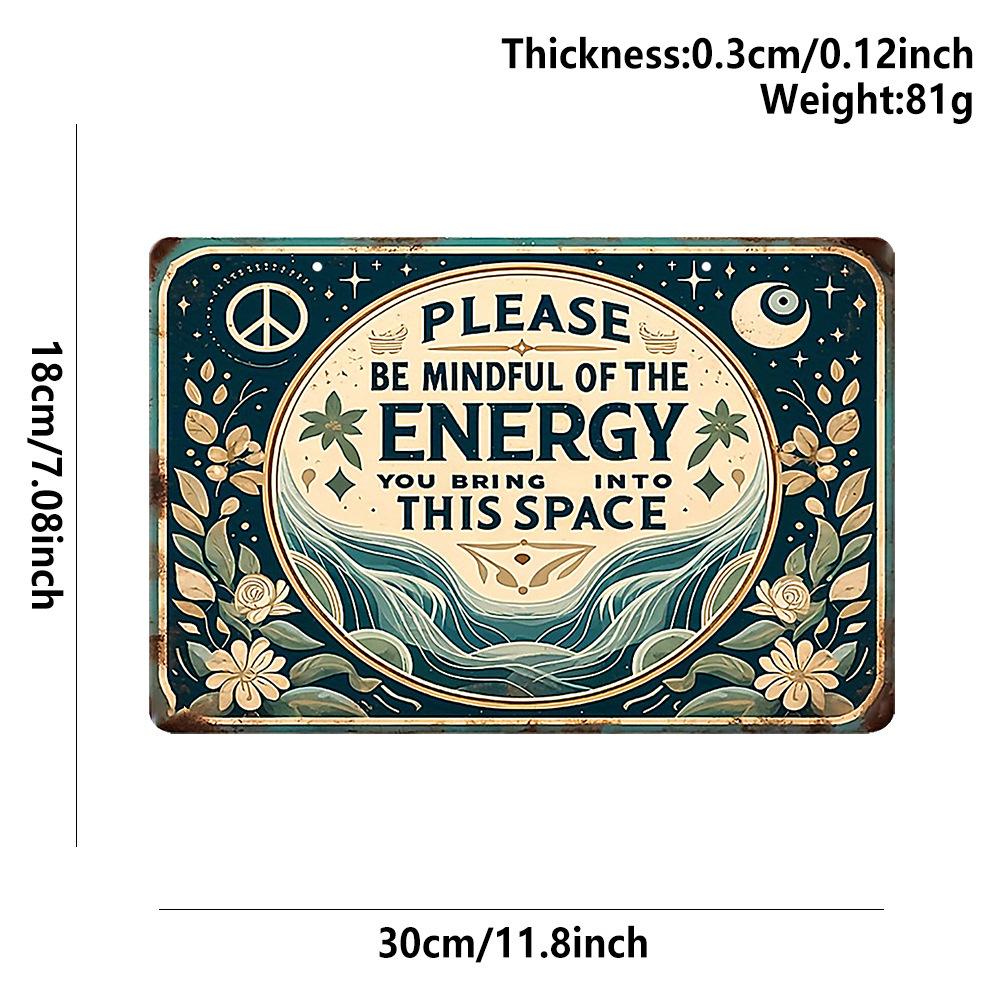 Nordic Style Wooden Hanging Sign, Inspirational Wall Decor for Kids Room & Yoga Space