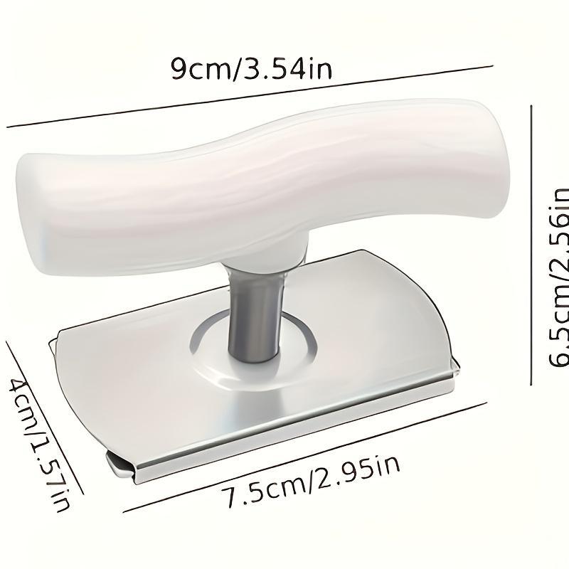 Multi-Functional Jar Opener, Stainless Steel, Rotating Adjustable, Effortless Can Lid Twister, Kitchen Convenient, 365-Day Use