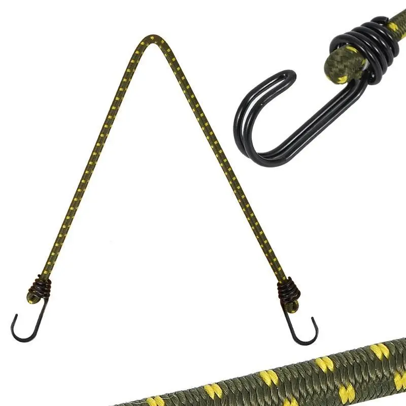 Multi-Functional Binding Rope, High Elasticity Thickened Stretch Band, Tent Rope, Clothesline, Camping Luggage Packing, Adjustable Tie Strap