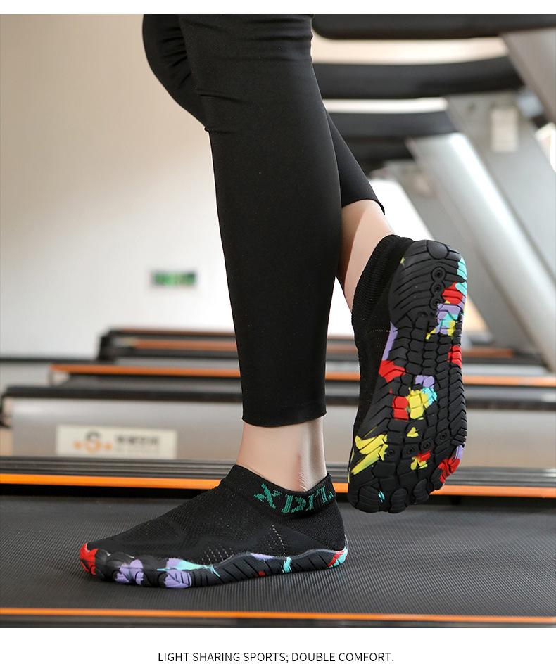 Men's and women's quick-dry wading shoes, outdoor non-slip water shoes, indoor fitness amphibious thick-soled anti-puncture shoes