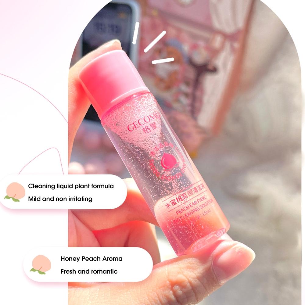 Disposable Ear Cleaning Line, 1 Set Ear Cleaning Solution, Portable Earwax Cleaning Supplies, Earwax Removal Tool, Earwax Cleaning Kit