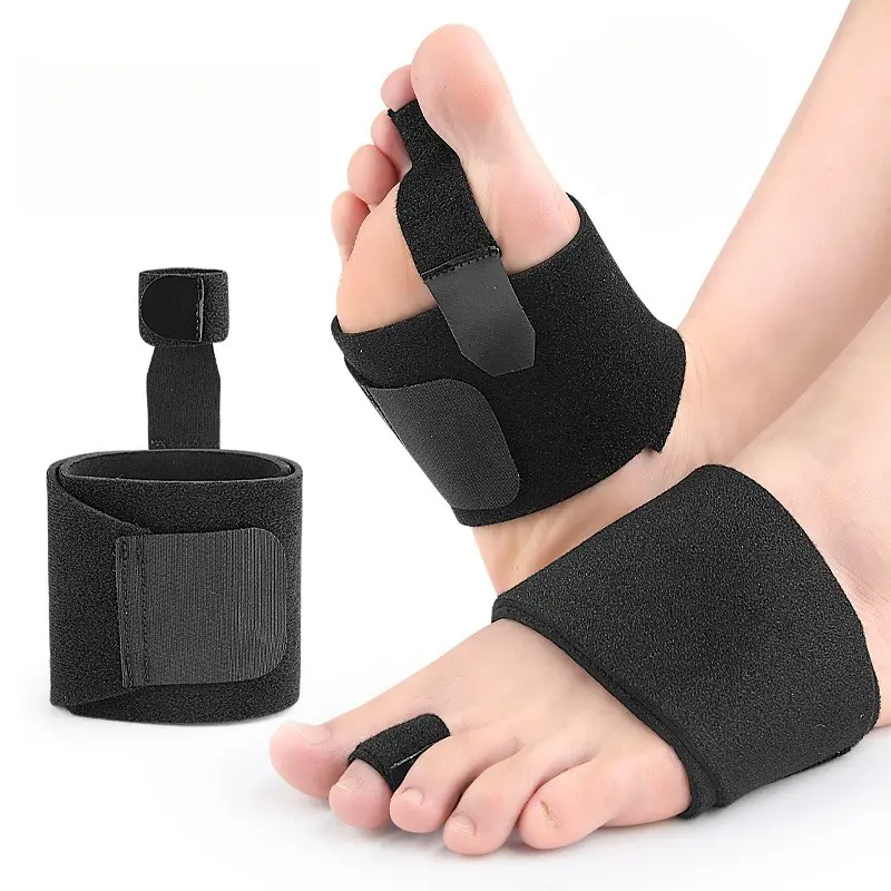 Adjustable Toe Support Band, Toe Brace, Arch & Heel Pad Helper Set, Breathable Stability Strap, Unisex Day/night Wear, Comfortable Footwear Aid