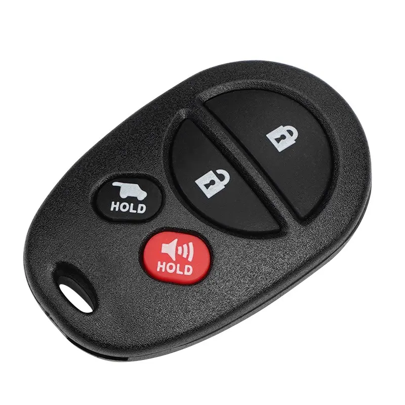 Toyota Redwood 3-Button 4-Button Car Key Gq43vt20t 315mhz, Remote Control Replacement, Secure Access Solution for Toyota Vehicles, Car Accessory