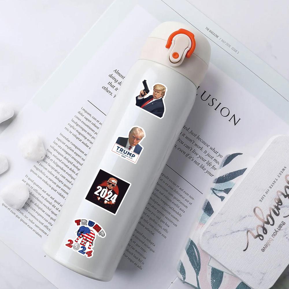 250 waterproof stickers, personality Trump, mobile phone cup luggage decoration stickers
