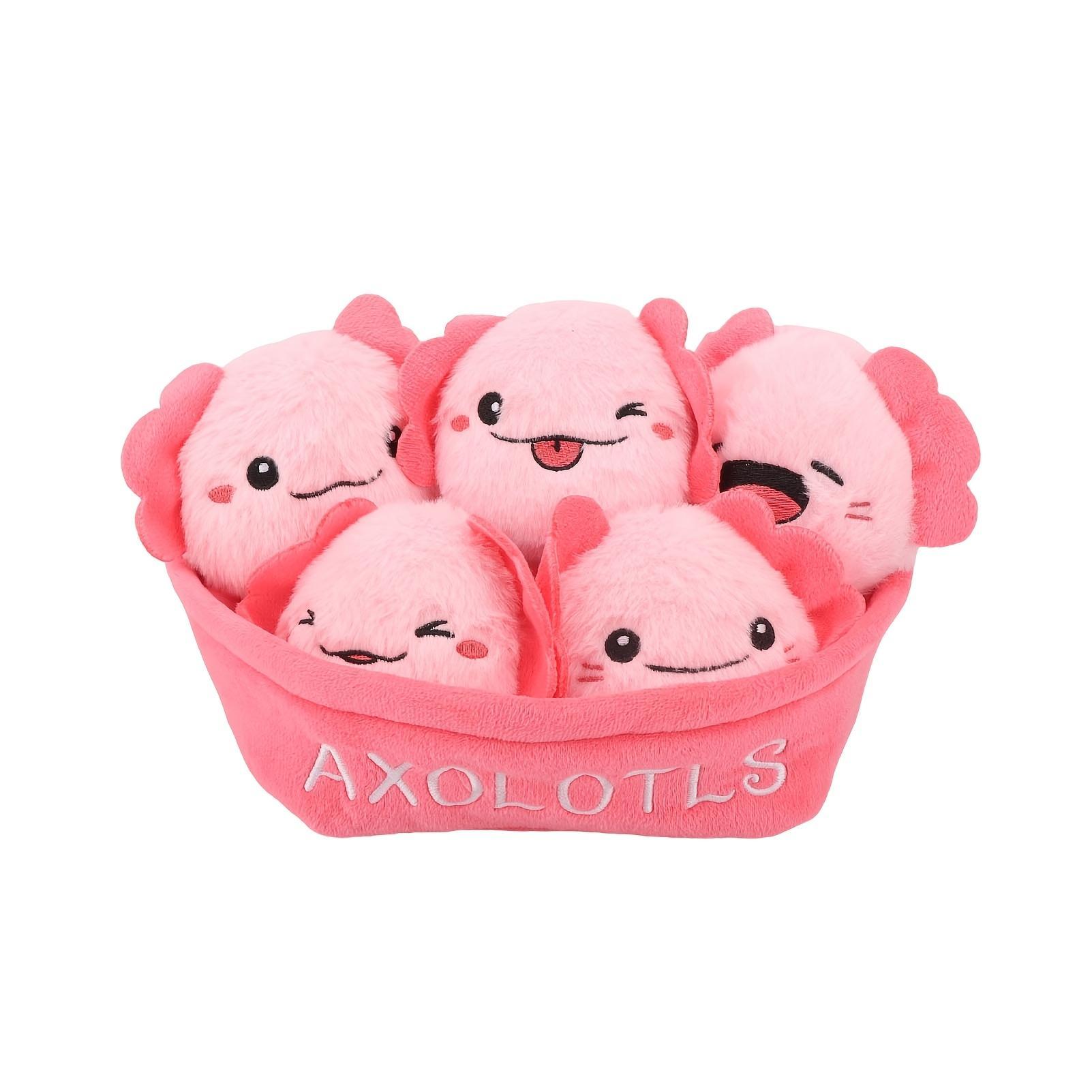 Emotion Support Stuffed Animal Plush Toy, 6 Counts Cute Animal Plush Toy, Birthday Gifts, Cuddly Stuffed Animal, Soft Stuffed Animal