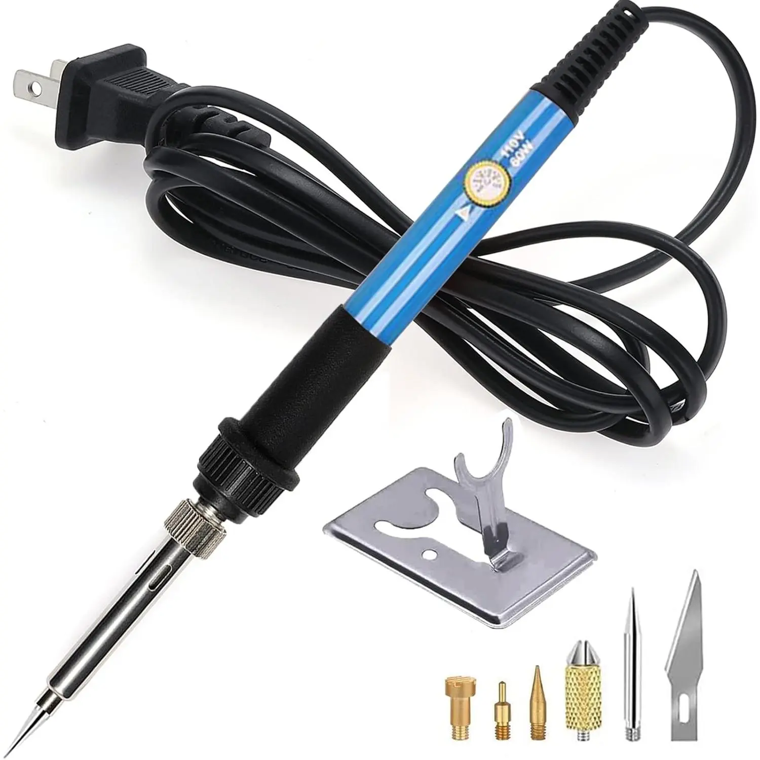 Kit, WoodBurning Tool Adjustable Temperature for Adult |  Heating 200~450 ℃, Pyrography Kit for Beginners Craft Lovers and DIY Enthusiasts, Christmas