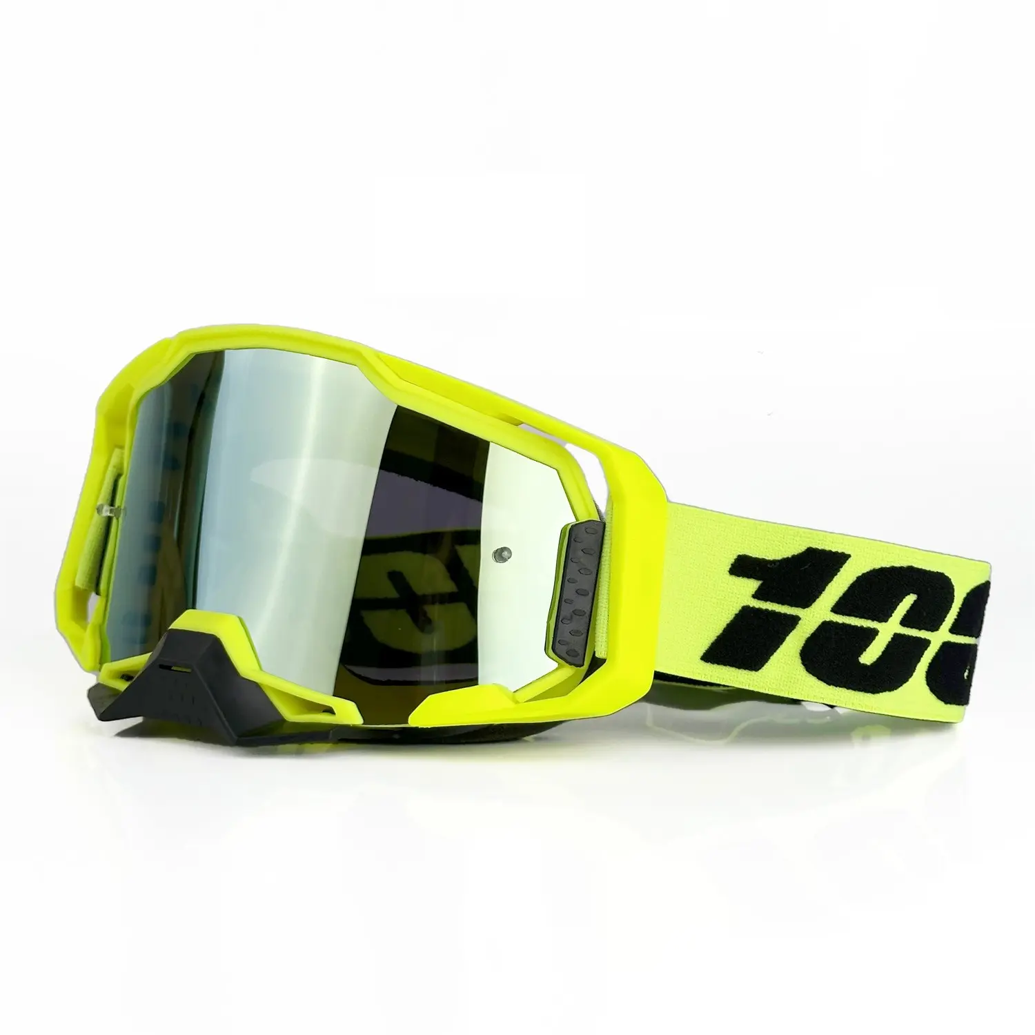 Motorcycle Windshield Large Screen Off-Road Goggles, Outdoor Cycling Anti-Wind Sand Glasses Ex18, Interchangeable Lenses