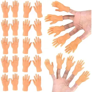 30 Pcs Mini Rubber Finger Puppets, Tiny Finger Hands, Realistic Cute Little Hands for Gifts, Puppet Show, Party Favors, Prank Performancefidget toys