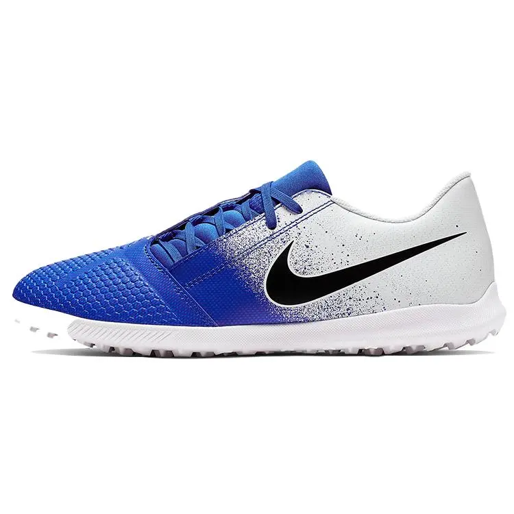 Nike Phantom Venom Club Round Toe Lace-Up TF (Rubber Studs) Hard Ground Artificial Grass Fabric Shock Absorption Non-Slip Wear-Resistant Soccer Shoes AO0579-104