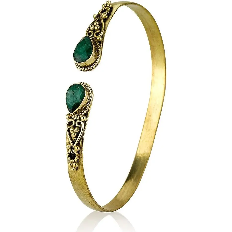 Brass Adjustable Bangle Bracelet, Fashion Chain Jewelry Bracelets & Bangles for Women