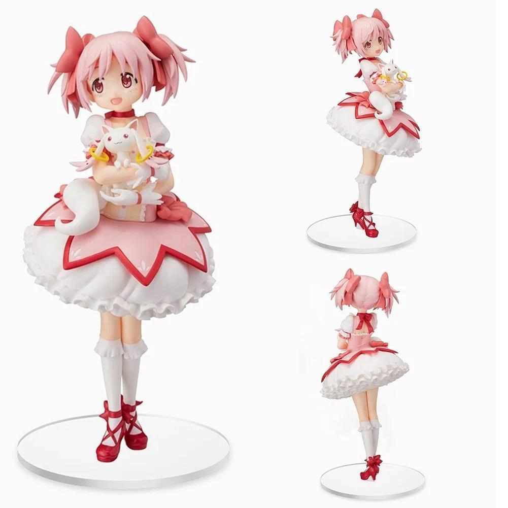 22cm PMMM Magical girl Anime Figure Kaname Madoka Action Figure Kawaii Akemi Homura Figurine cute Loli Collection Model Toy Gift