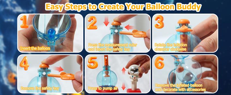 DIY Balloon Animals Craft Kit for Kids | Magical Bubble Toy with Customizable Shapes | Fun & Educational Puzzle Play | Perfect Party & Birthday Gift Idea