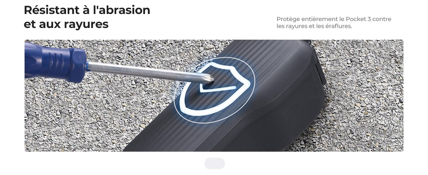 K&F CONCEPT Gimbal and Lens Protector Compatible with DJI Osmo Pocket 3, Screen Lens Cover with Hard Shell and Soft Interior, Quick Open/Close and Compact Design