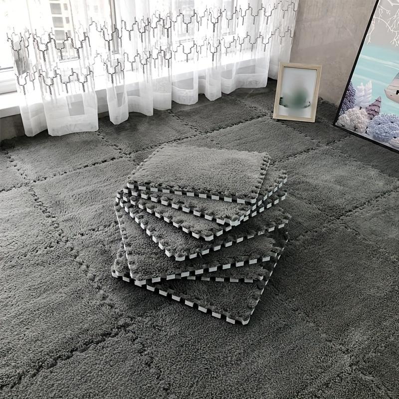 24-Piece Set of Interlocking Foam Floor Mats, Soft, Non-Slip, Hand-Washable Interlocking Carpet, Suitable for Home, Gym, Yoga Exercise, Pilates and Body Shaping, Cushioning Mat, Pet Mat, Crawling Mat, Can Be Used in Bedroom, Living Room, Sofa Entrance.qiu