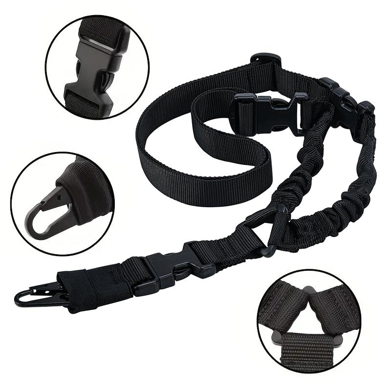 Outdoor Tactical Single Point Harness Men Women CS Gun Safety Rope Diagonal Camouflage Belt Adjustable Durable Carry