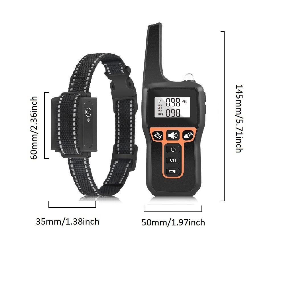 Intelligent Remote Control Dog Training Collar, 1 Set Waterproof Barking Stop Device, Vibration for Dog Training, Perfect Gift for Dog Lovers