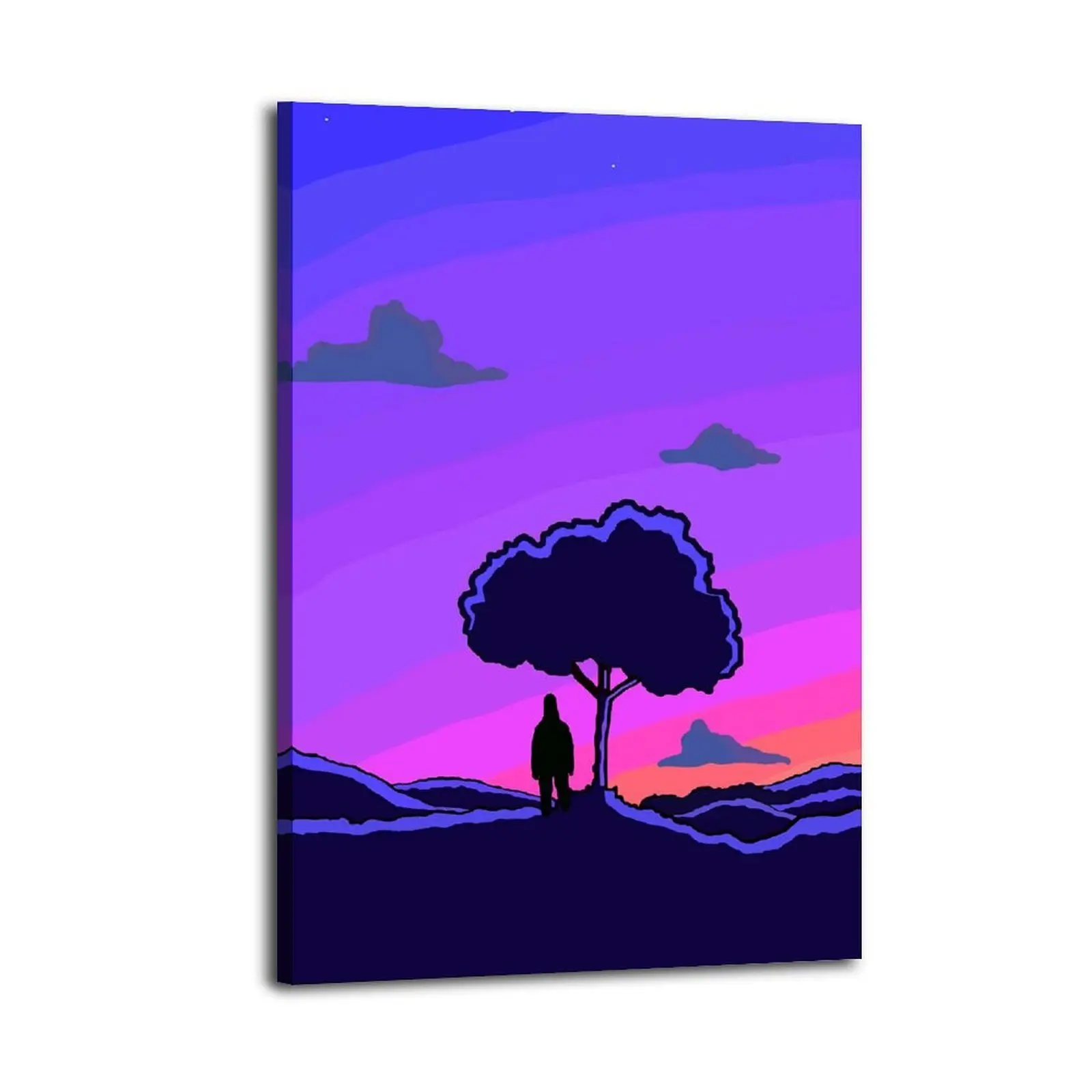 Sassy The Sasquatch Canvas Prints | Bedroom Art | Bathroom Art | Trendy Wall Art | Funky Wall Art