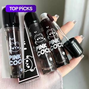 long lasting lip gloss (2pcs), moisturizing liquid lipstick, glossy lip glaze, plumping lip oil lip stick for girls & women