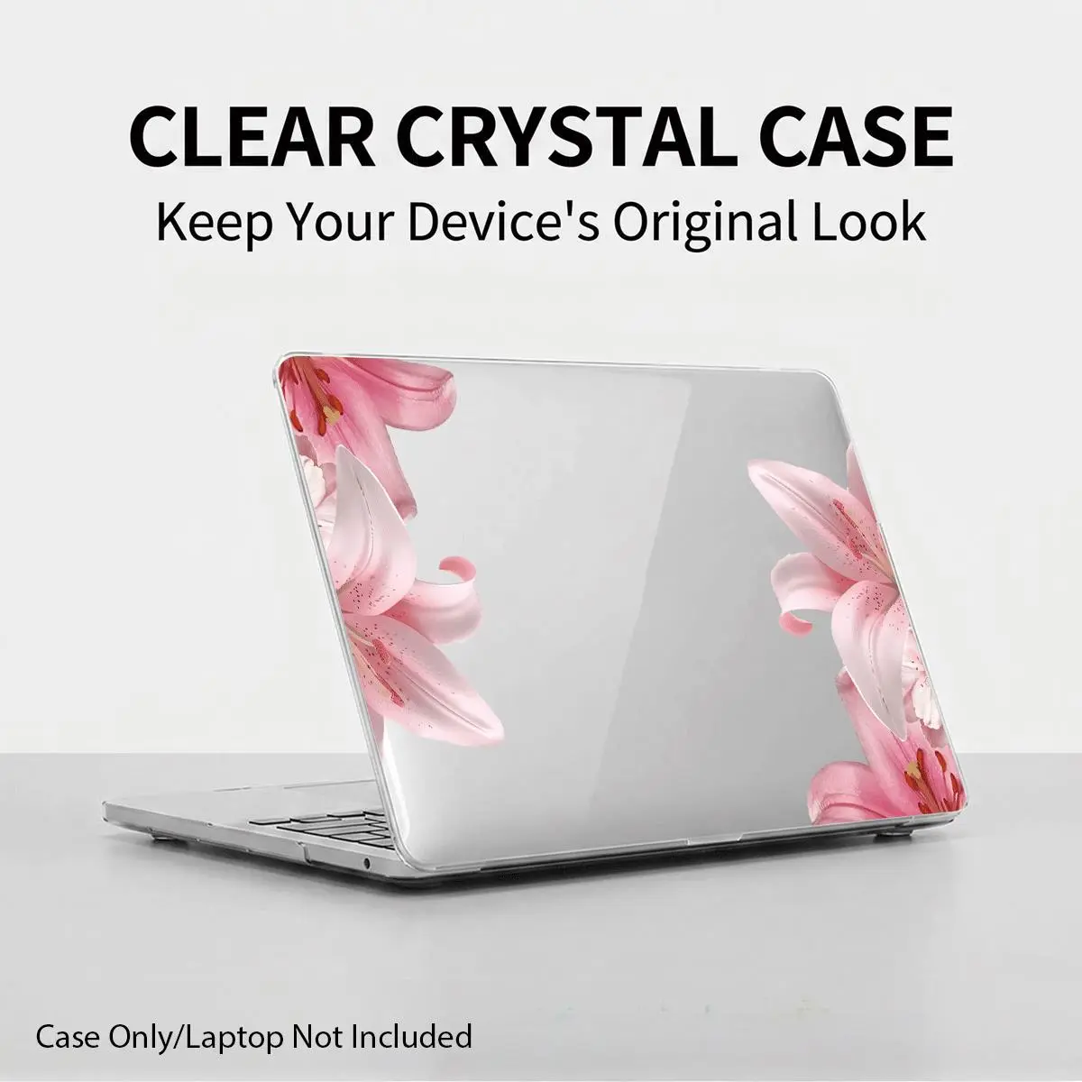 Clear Crystal Shockproof Case for MacBook/matebook,Full Transparent Hard PC Cover with Cooling Vents,Snug Fit Laptop Shell,compatible with 13 Neo/13.3 Air/13.3 Pro/13.6Air/14.2 Pro/15Air/16.2Pro/D16/14 Ultra