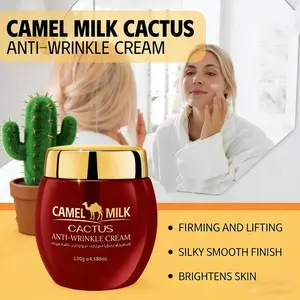 130g Luxurious Camel Milk Anti-Wrinkle & Hydrating Cream, enriched with Niacinamide and Retinol. It reduces wrinkles, provides intense moisturization, lifts and firms the skin. With a lightweight and fast-absorbing texture, it revitalizes your skin.