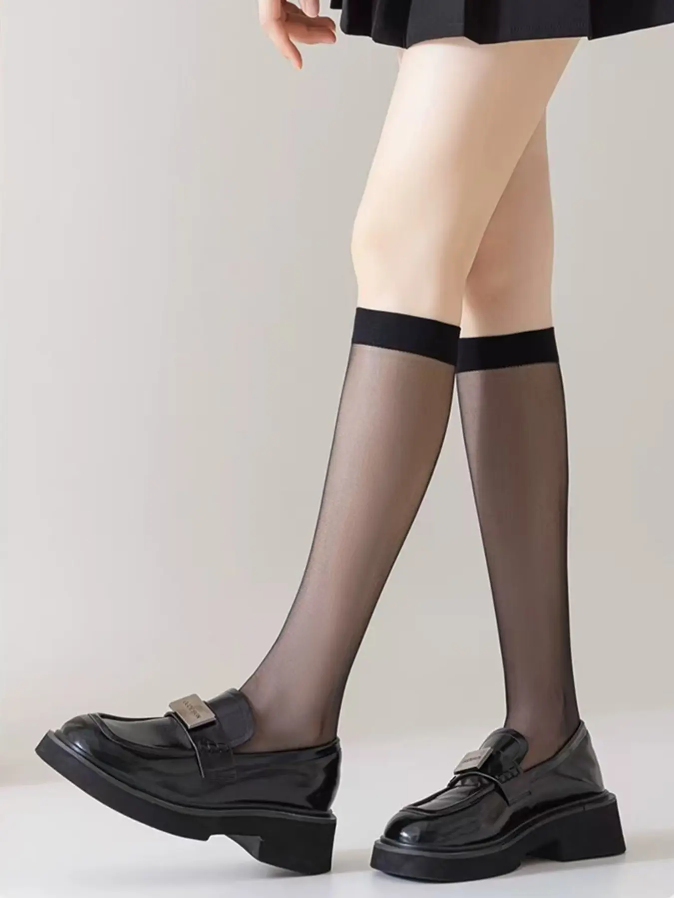 1 Pair Ultra-Thin Jk Ankle-Length Stockings, Comfortable & Stylish Footwear Accessory, Perfect for Daily Wear & Special Occasions