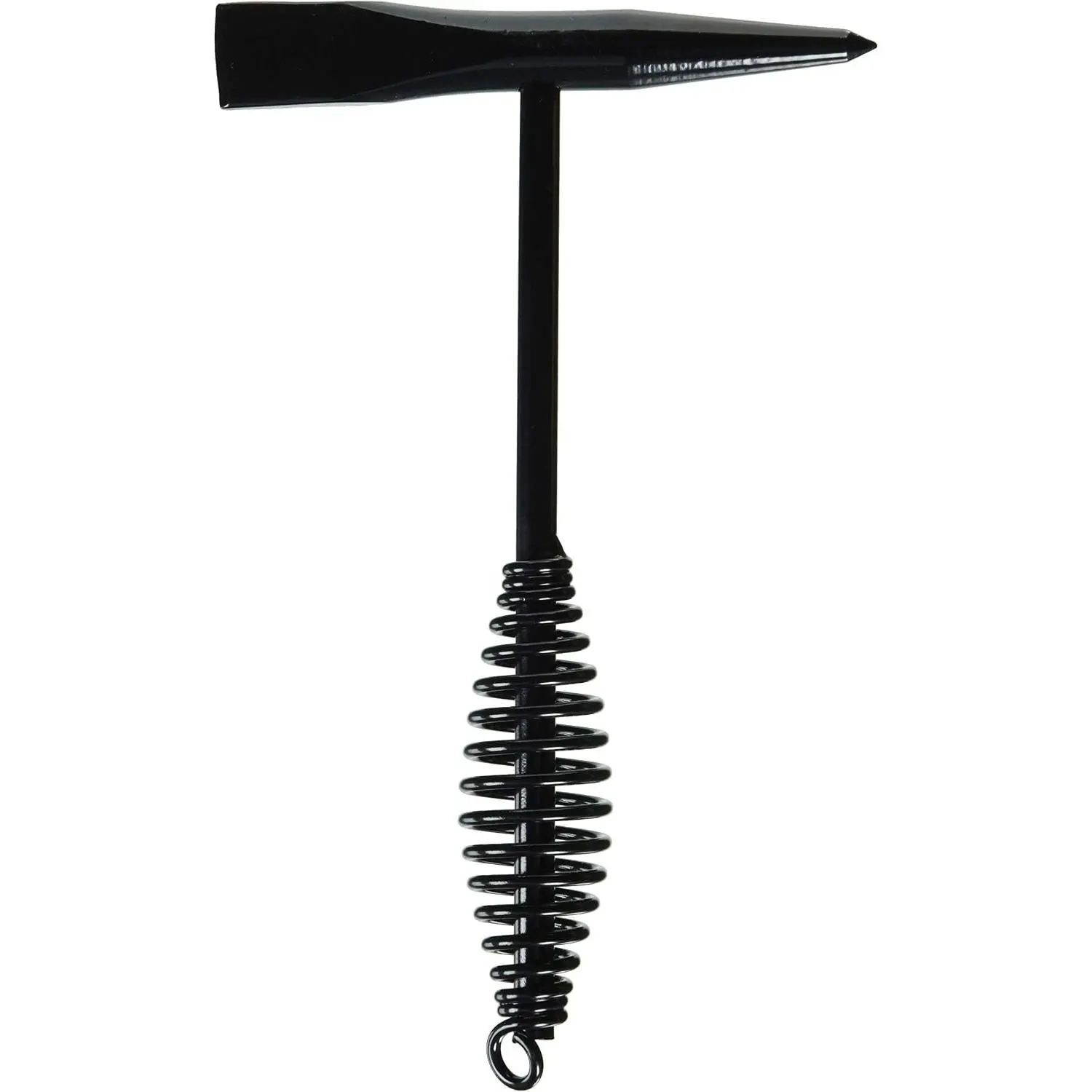 Vaper 41225 Welding Chipping Hammer - Remove Slag and Spatter - Cone and Chisel Dual-Heads with Shock Absorbing Coil Spring Handle