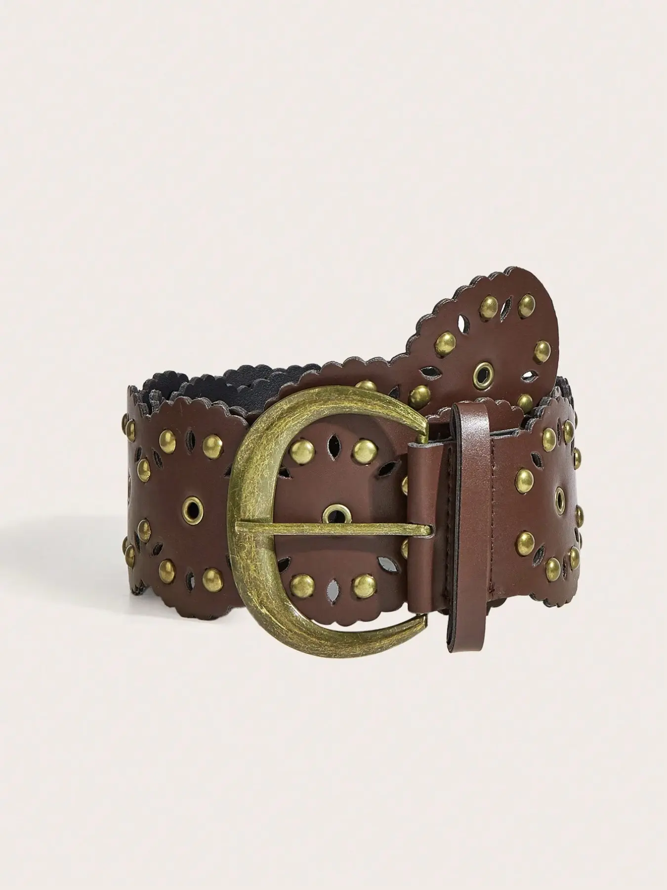 Western Cowgirl Belt for Women, Studded Waist Belt, Boho Style, Statement Belt, Versatile Accessory for Parties, Music Festivals, Streetwear